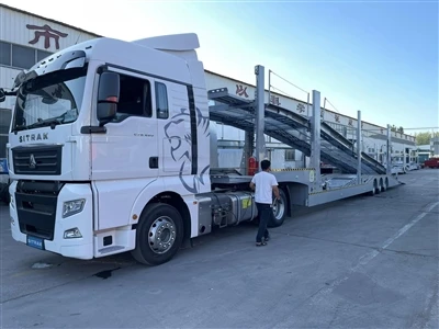 Introdução ao semi-reboque de transporte de veículos